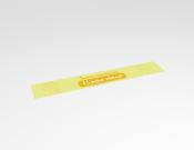 Vloervinyl houd afstand 150x25cm school - Kleur: Yellow