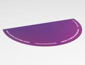 Veiligheidszone werkplek - Vloervinyl - 150x300cm  - Kleur: Purple