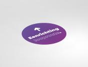 Eenrichting looproute - Vloervinyl - 50cm rond - Kleur: Purple