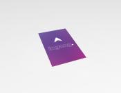 Ingang - Sticker - 20x30cm  (per 10 stuks) - Kleur: Purple