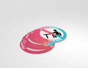 Zitplaats niet beschikbaar - Multi-language - Sticker - 25cm (10 stuks) - Kleur: Pink/blue